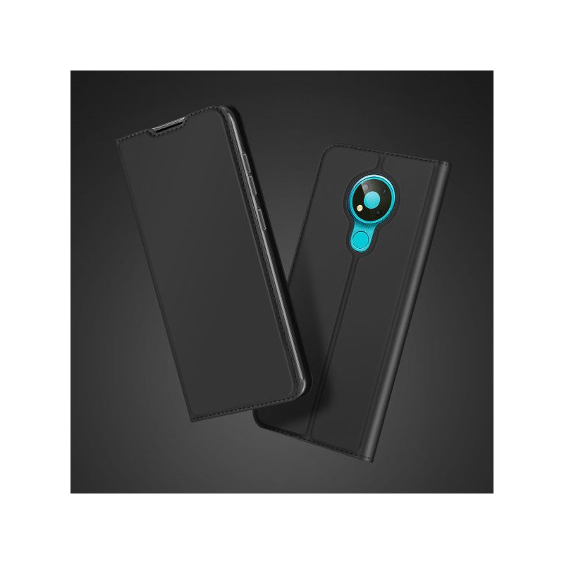 DUX DUCIS Skin Pro dėklo dėklo dėklas su atvartu, skirtas Nokia 3.4 juodas