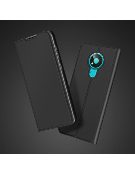 DUX DUCIS Skin Pro dėklo dėklo dėklas su atvartu, skirtas Nokia 3.4 juodas DUX DUCIS Skin Pro dėklo dėklo dėklas su atvartu, skirtas Nokia 3.4 juodas