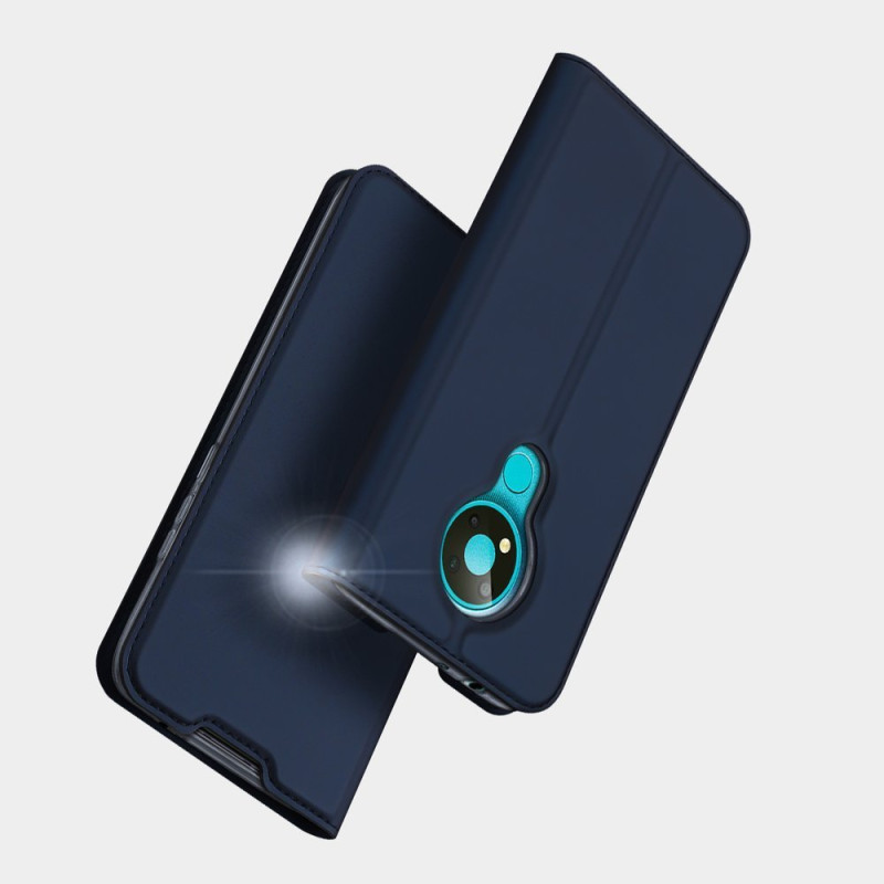 DUX DUCIS Skin Pro dėklo dėklo dėklas su atvartu, skirtas Nokia 3.4 juodas