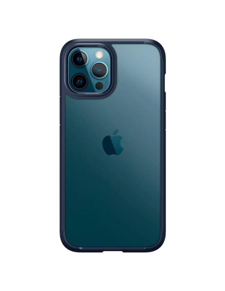 Spigen Ultra Hybrid dėklas iPhone 12 / iPhone 12 Pro - mėlynas