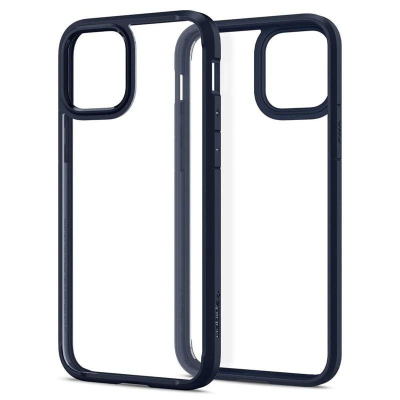 Spigen Ultra Hybrid dėklas iPhone 12 / iPhone 12 Pro - mėlynas