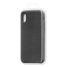ECO Leather odinis dėklas, ekologiškos odos dangtelis iPhone 12 mini, tamsiai mėlynas