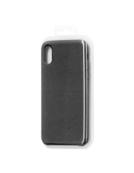 ECO Leather odinis dėklas, ekologiškos odos dangtelis iPhone 12 mini, tamsiai mėlynas