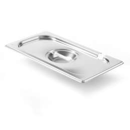 Plieninis Kitchen Line GN dangtis su išpjova GN 1/3 kaušui - Hendi 806944