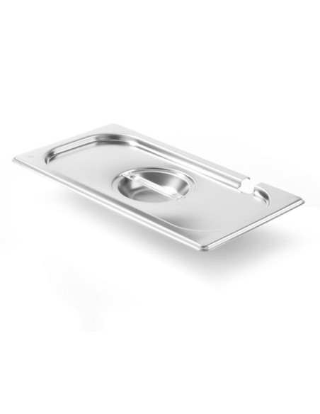 Plieninis Kitchen Line GN dangtis su išpjova GN 1/3 kaušui - Hendi 806944