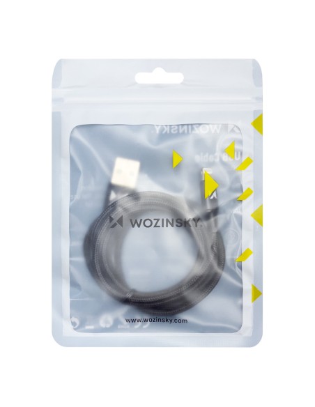 Kabelis USB laidas Iphone Lightning 2.4A 1m juodas