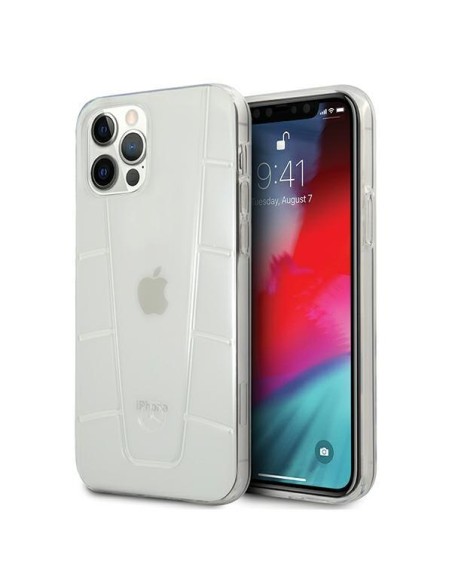 Mercedes Line dėklas iPhone 12 Pro Max - skaidrus