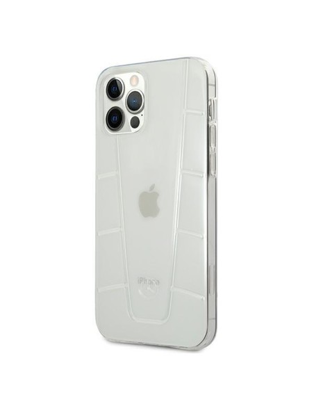 Mercedes Line dėklas iPhone 12 / iPhone 12 Pro - skaidrus Mercedes Line dėklas iPhone 12 / iPhone 12 Pro - skaidrus