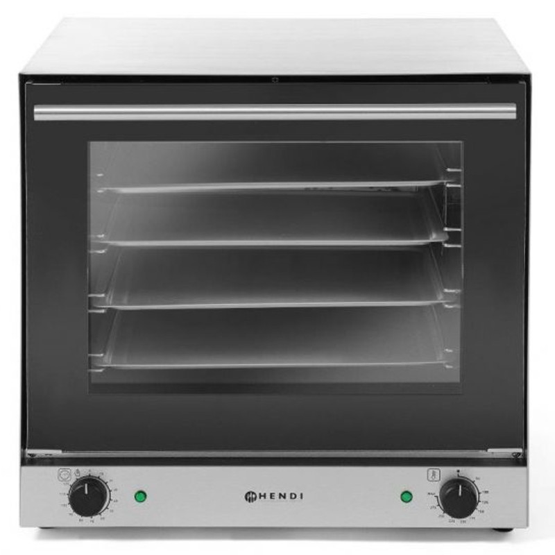 Elektrinė konvekcinė orkaitė H90 4 padėklai 595x595mm Hendi 227060