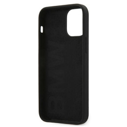 BMW Silicone Signature dėklas iPhone 12 mini - juodas