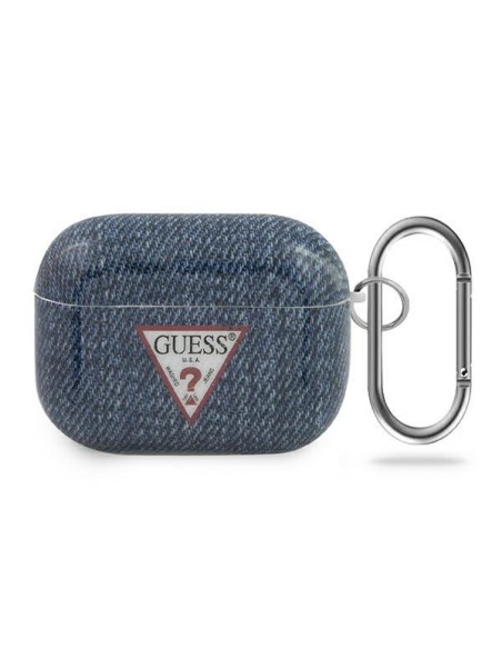 Guess Jeans Collection dėklas, skirtas AirPods Pro – tamsiai mėlynas Guess Jeans Collection dėklas, skirtas AirPods Pro – tamsiai mėlynas