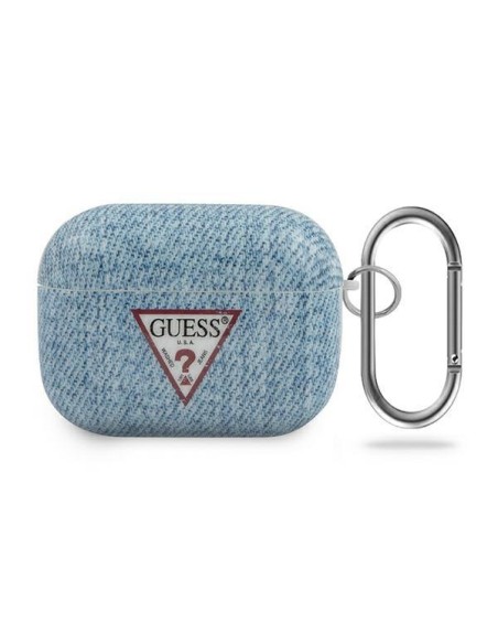Guess Jeans Collection dėklas, skirtas AirPods Pro – mėlynas Guess Jeans Collection dėklas, skirtas AirPods Pro – mėlynas