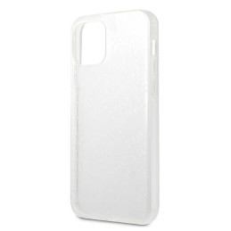 Guess 4G 3D Pattern Collection dėklas, skirtas iPhone 12 Pro Max - skaidrus
