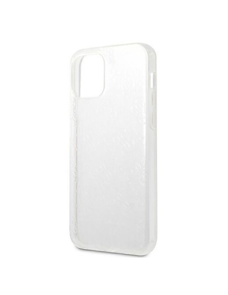 Guess 4G 3D Pattern Collection dėklas, skirtas iPhone 12 Pro Max - skaidrus Guess 4G 3D Pattern Collection dėklas, skirtas iPhone 12 Pro Max - skaidrus
