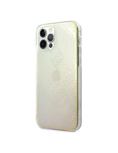 Guess 4G 3D Pattern Collection dėklas, skirtas iPhone 12 / iPhone 12 Pro - vaivorykštis Guess 4G 3D Pattern Collection dėklas, skirtas iPhone 12 / iPhone 12 Pro - vaivorykštis