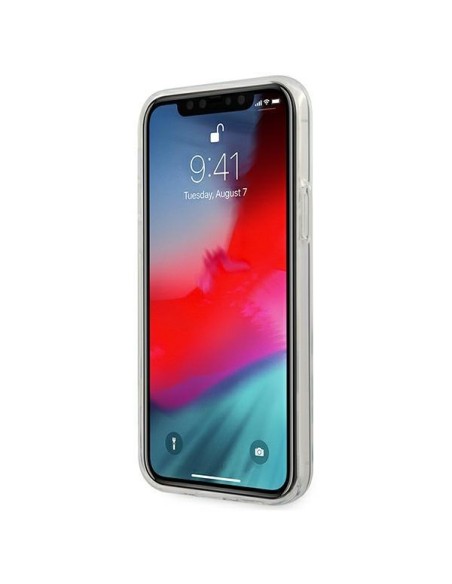 Guess 4G 3D Pattern Collection dėklas, skirtas iPhone 12 / iPhone 12 Pro - skaidrus Guess 4G 3D Pattern Collection dėklas, skirtas iPhone 12 / iPhone 12 Pro - skaidrus