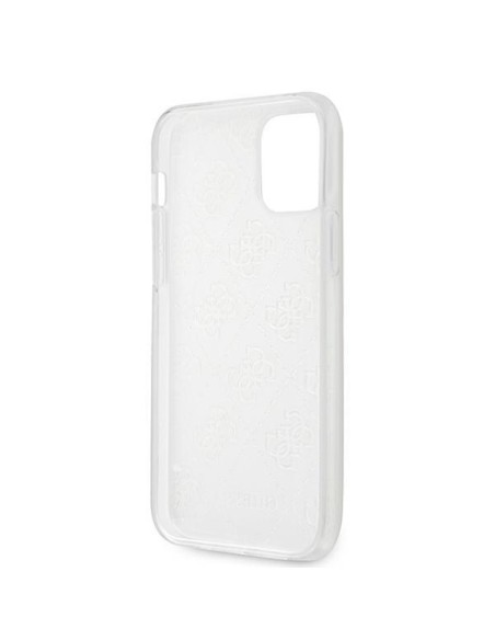 Guess 4G 3D Pattern Collection dėklas, skirtas iPhone 12 / iPhone 12 Pro - skaidrus Guess 4G 3D Pattern Collection dėklas, skirtas iPhone 12 / iPhone 12 Pro - skaidrus