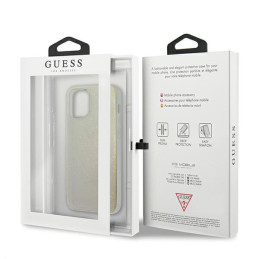 Guess 4G 3D Pattern Collection dėklas iPhone 12 mini - vaivorykštis