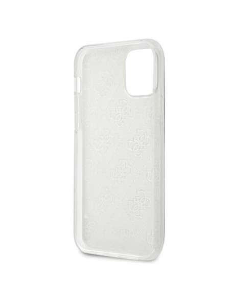 Guess 4G 3D Pattern Collection dėklas iPhone 12 mini - skaidrus Guess 4G 3D Pattern Collection dėklas iPhone 12 mini - skaidrus