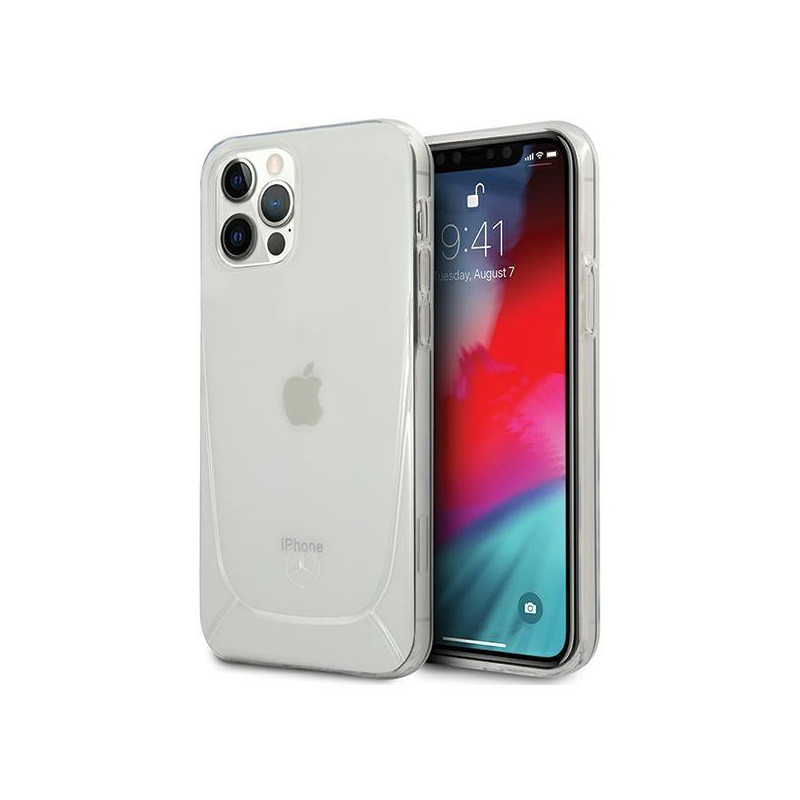 Mercedes Line dėklas iPhone 12 Pro Max - skaidrus