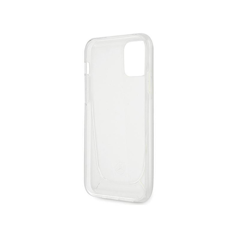 Mercedes Line dėklas iPhone 12 Pro Max - skaidrus