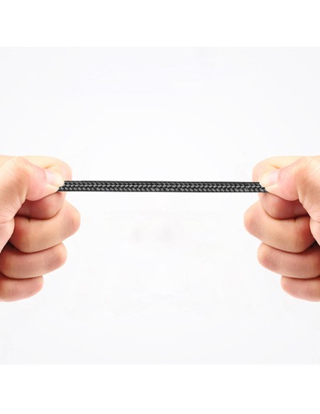 Kabelis USB laidas Iphone Lightning 2.4A 1m juodas