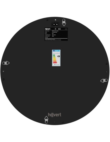 Augalų augimo kultivavimo lempa Viso spektro apvalus skersmuo. 33 cm 250 LED 50 W sidabrinis Augalų augimo kultivavimo lempa Viso spektro apvalus skersmuo. 33 cm 250 LED 50 W sidabrinis