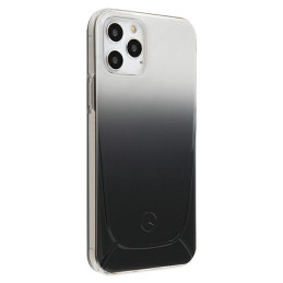 Mercedes Transparent Line dėklas iPhone 12 Pro Max - juodas