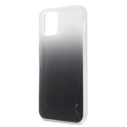 Mercedes Transparent Line dėklas iPhone 12 Pro Max - juodas