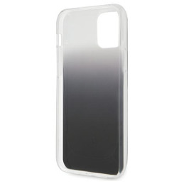 Mercedes Transparent Line dėklas iPhone 12 Pro Max - juodas