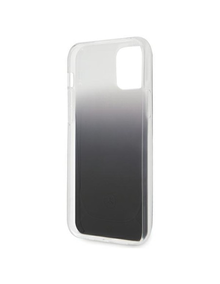 Mercedes Transparent Line dėklas iPhone 12 Pro Max - juodas Mercedes Transparent Line dėklas iPhone 12 Pro Max - juodas