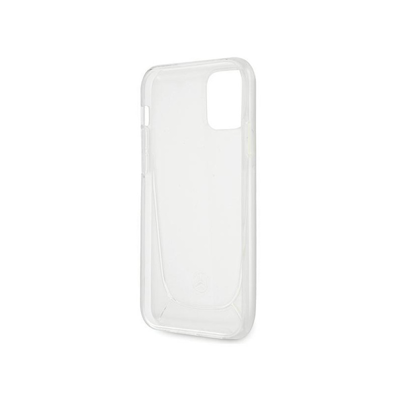 Mercedes Transparent Line dėklas skirtas iPhone 12 / iPhone 12 Pro - skaidrus