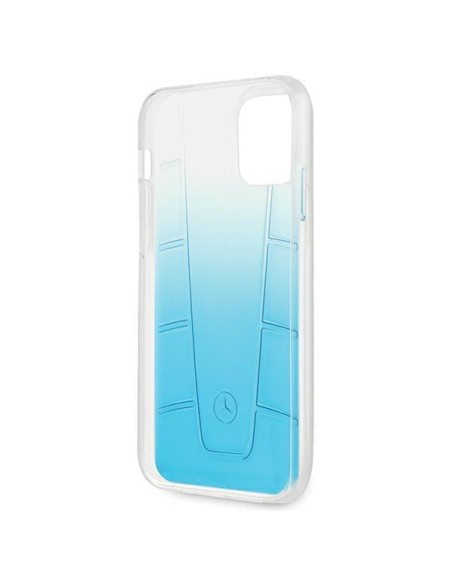 Mercedes Transparent Line dėklas iPhone 12 / iPhone 12 Pro - mėlynas Mercedes Transparent Line dėklas iPhone 12 / iPhone 12 Pro - mėlynas