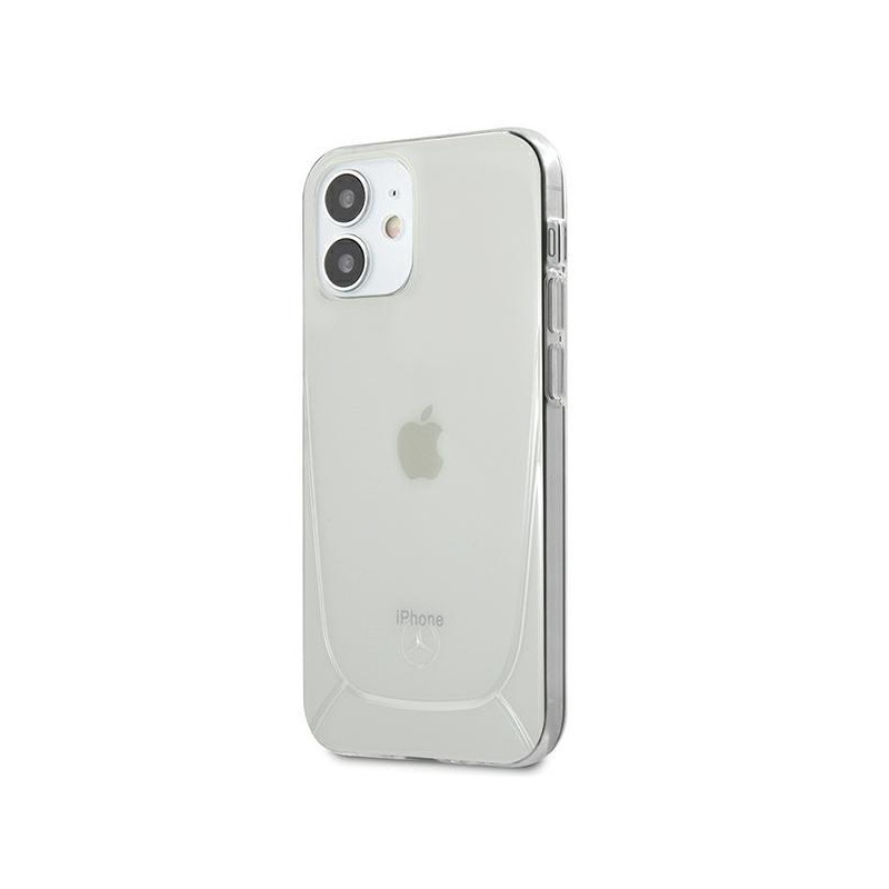 Mercedes Transparent Line dėklas iPhone 12 mini - skaidrus