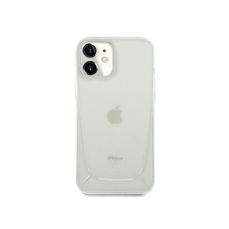 Mercedes Transparent Line dėklas iPhone 12 mini - skaidrus