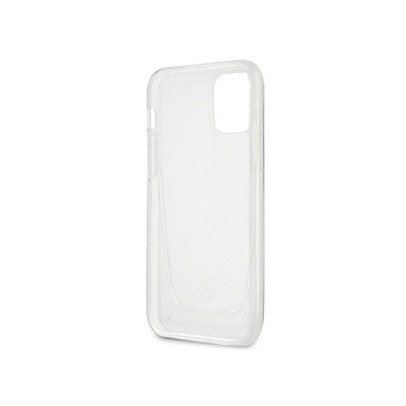 Mercedes Transparent Line dėklas iPhone 12 mini - skaidrus