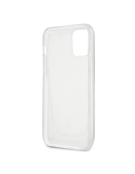 Mercedes Transparent Line dėklas iPhone 12 mini - skaidrus Mercedes Transparent Line dėklas iPhone 12 mini - skaidrus