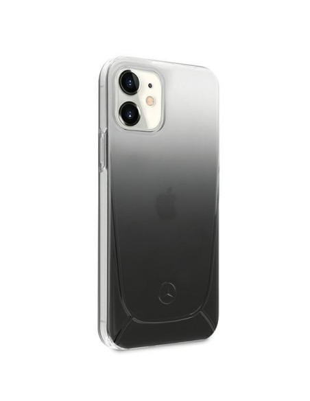 Mercedes Transparent Line dėklas iPhone 12 mini - juodas Mercedes Transparent Line dėklas iPhone 12 mini - juodas