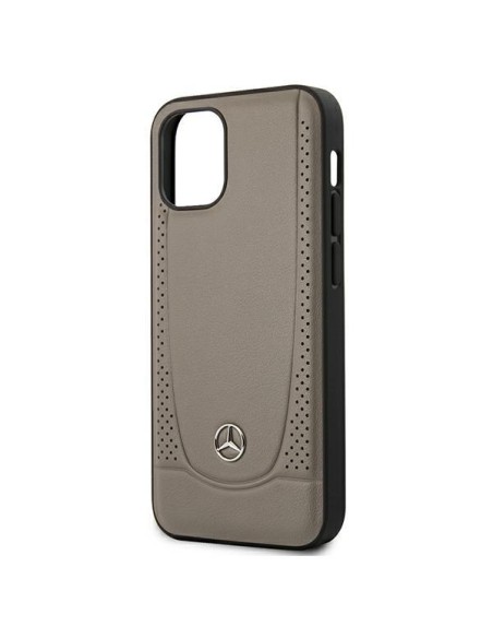 Mercedes Urban Line dėklas iPhone 12 mini - rudas Mercedes Urban Line dėklas iPhone 12 mini - rudas