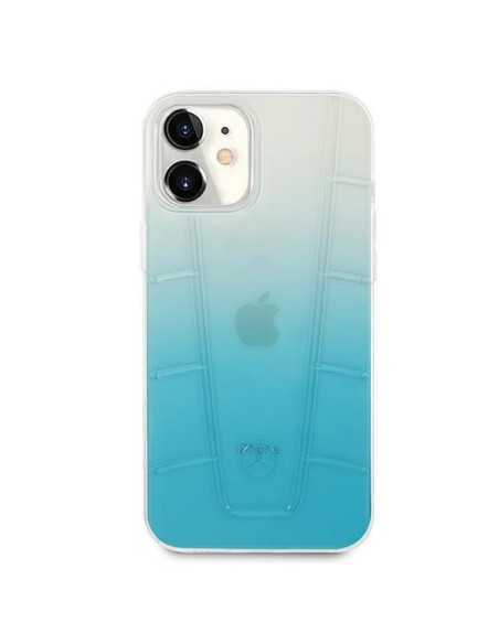 Mercedes Transparent Line dėklas iPhone 12 mini - mėlynas Mercedes Transparent Line dėklas iPhone 12 mini - mėlynas