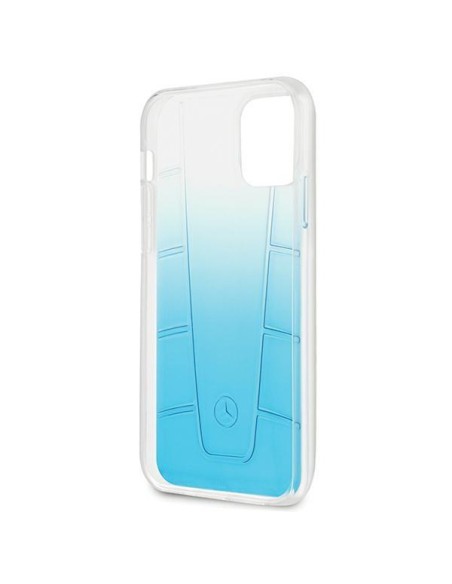Mercedes Transparent Line dėklas iPhone 12 mini - mėlynas Mercedes Transparent Line dėklas iPhone 12 mini - mėlynas