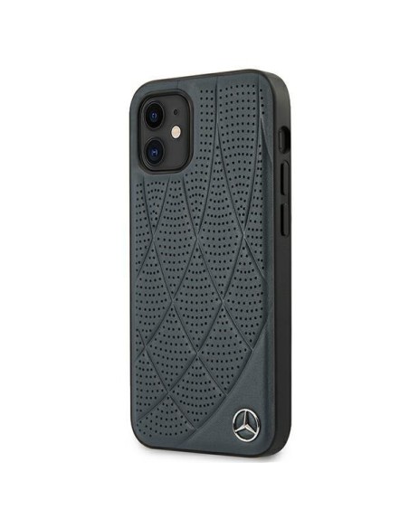 Mercedes Bow Line dėklas iPhone 12 mini - tamsiai mėlynas Mercedes Bow Line dėklas iPhone 12 mini - tamsiai mėlynas