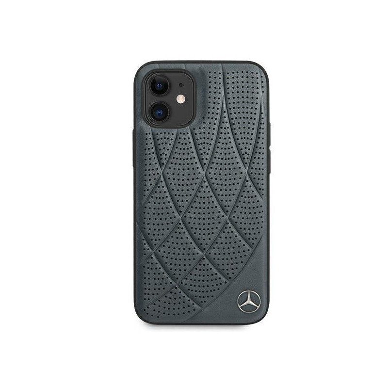 Mercedes Bow Line dėklas iPhone 12 mini - tamsiai mėlynas