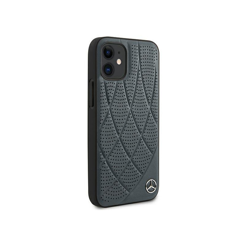 Mercedes Bow Line dėklas iPhone 12 mini - tamsiai mėlynas