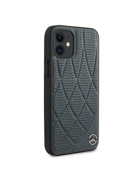 Mercedes Bow Line dėklas iPhone 12 mini - tamsiai mėlynas Mercedes Bow Line dėklas iPhone 12 mini - tamsiai mėlynas