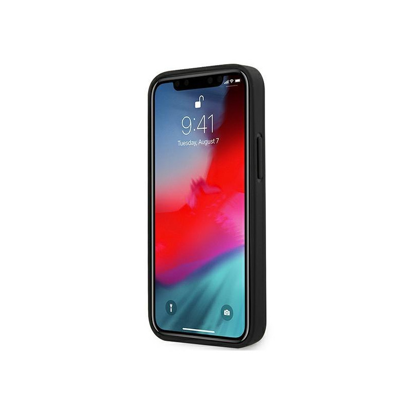 Mercedes Bow Line dėklas iPhone 12 mini - tamsiai mėlynas
