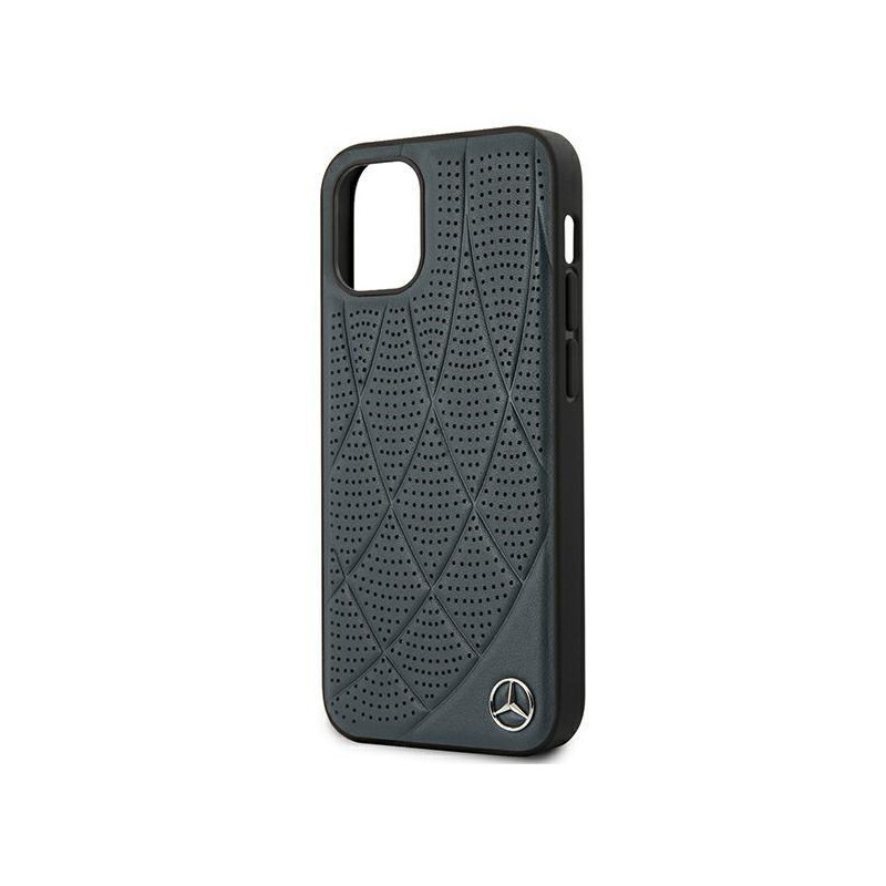 Mercedes Bow Line dėklas iPhone 12 mini - tamsiai mėlynas
