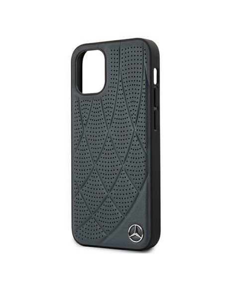 Mercedes Bow Line dėklas iPhone 12 mini - tamsiai mėlynas Mercedes Bow Line dėklas iPhone 12 mini - tamsiai mėlynas