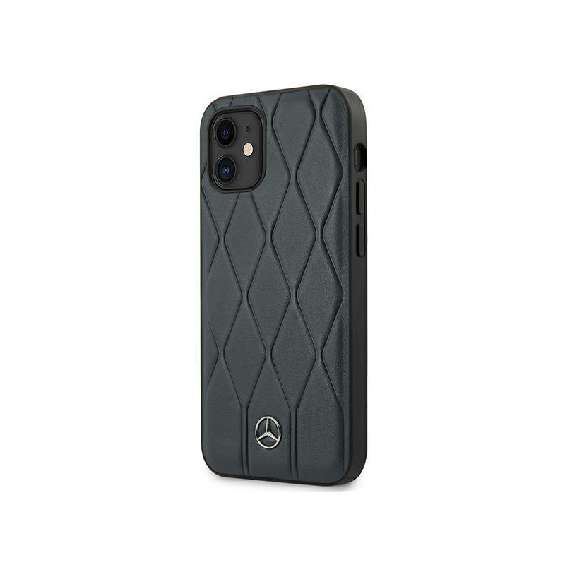 Mercedes Wave Line dėklas iPhone 12 mini - mėlynas