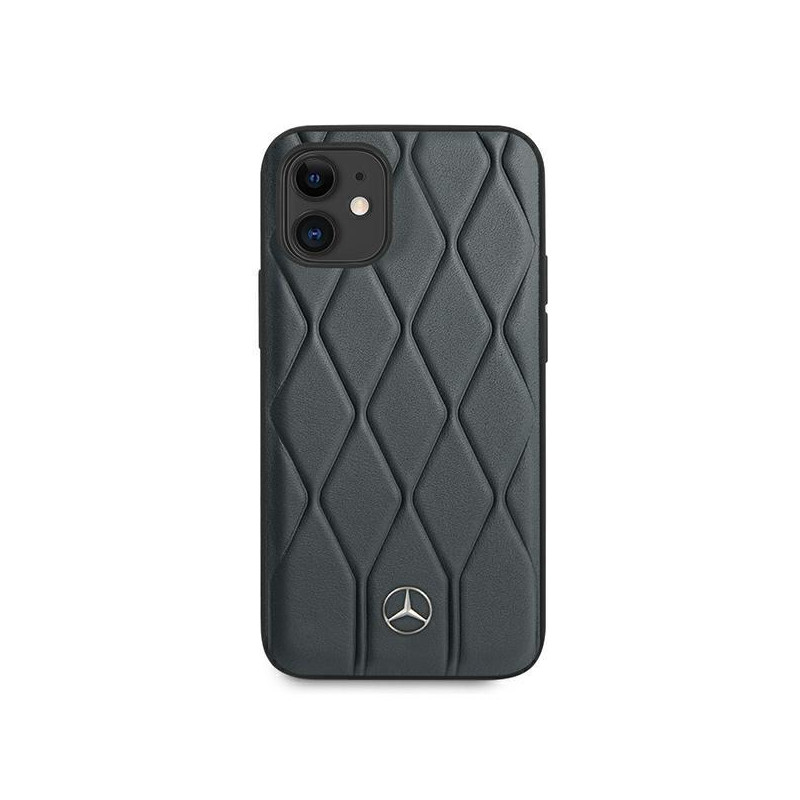 Mercedes Wave Line dėklas iPhone 12 mini - mėlynas